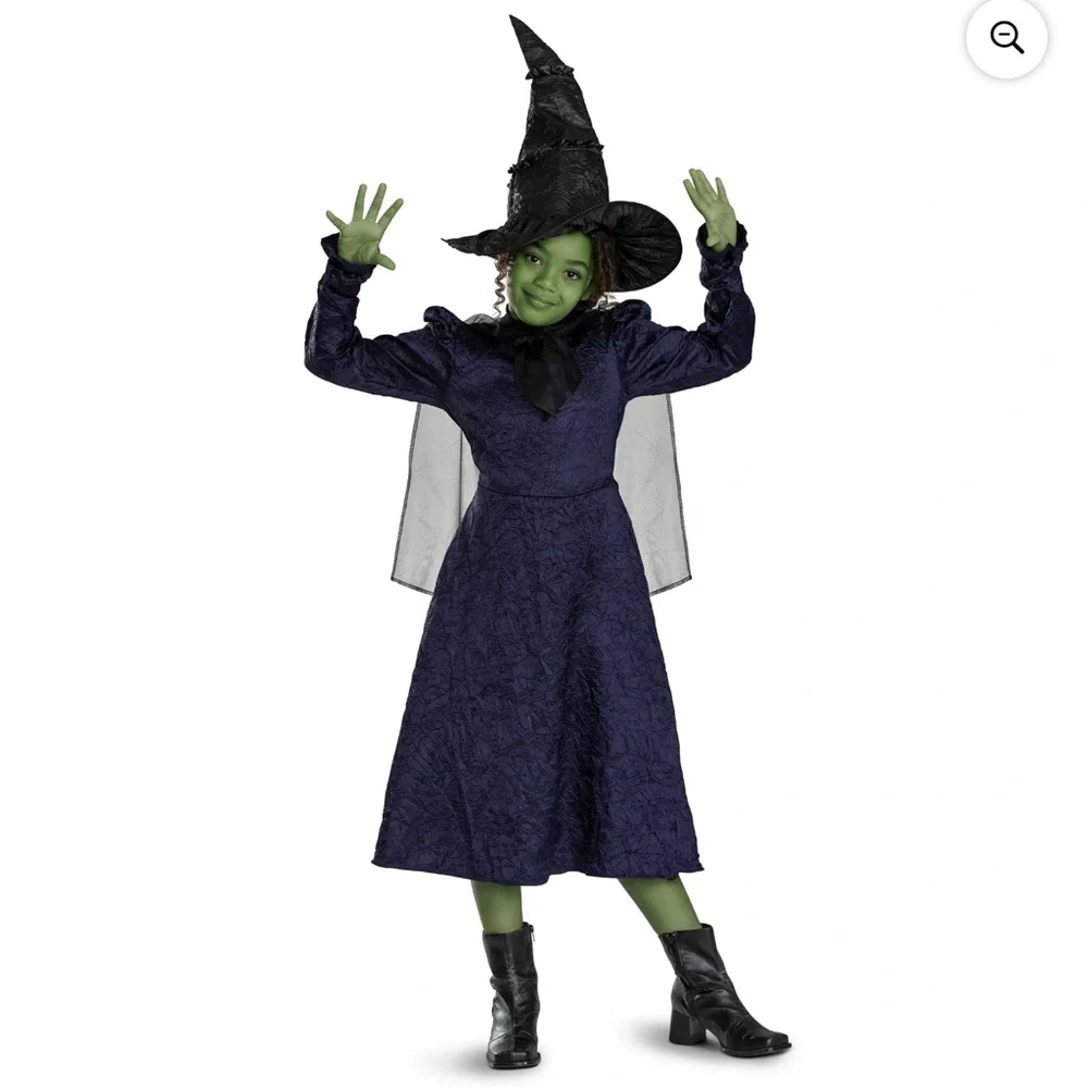 Wicked Elphaba Costume for Children, Girls S (6/6x) - Picture 1 of 3